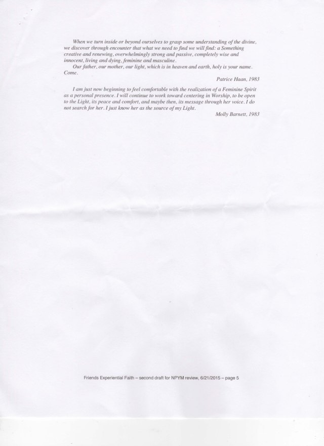 Faith in Practice - Friends Experiential Faith - Page 5